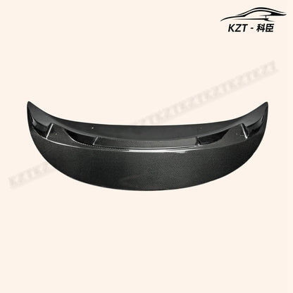 For Nissan 09 onwards 370Z Z34 AJT3 Style Rear Spoiler Carbon Fiber Rear diffuser Wing Kazento Carbon Parts 车身侧板 370Z-RS-AJT3-CF