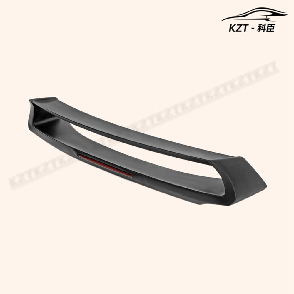 For Nissan 09 onwards 370Z Z34 AM Style Rear Wing (With brake lights) Fiber Glass Universal Wing For Car, Vehicle, Black Body Parts Kits Kazento Carbon Parts 车身侧板 370Z-RS-AM-FRP