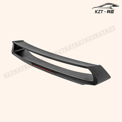 For Nissan 09 onwards 370Z Z34 AM Style Rear Wing (With brake lights) Fiber Glass Universal Wing For Car, Vehicle, Black Body Parts Kits
