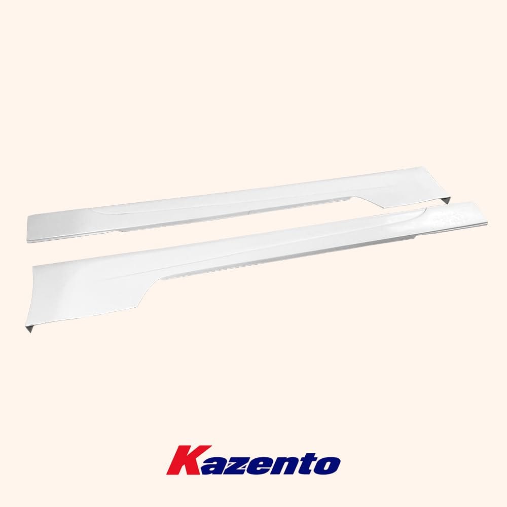 For Nissan 09 Onwards 370Z Z34 Am Type Side Skirt Rocker Panels Side Part Fiber Glass Body Kit Replacement Kazento Carbon Parts 车身侧板 370Z-SS-AM-FRP