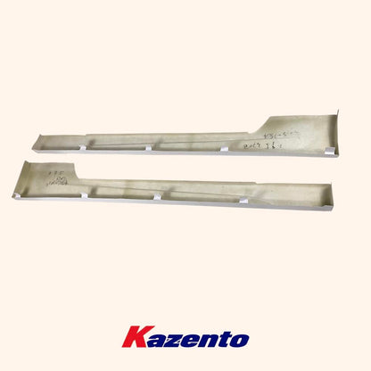 For Nissan 09 Onwards 370Z Z34 Am Type Side Skirt Rocker Panels Side Part Fiber Glass Body Kit Replacement