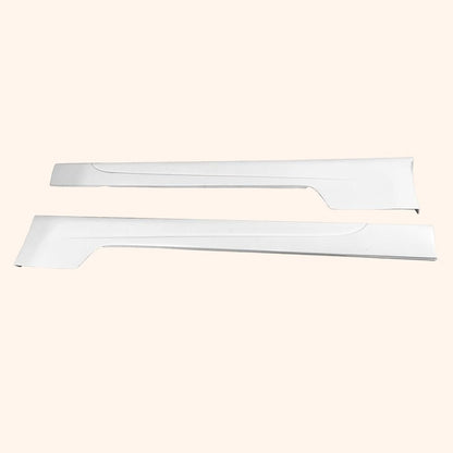 For Nissan 09 Onwards 370Z Z34 Am Type Side Skirt Rocker Panels Side Part Fiber Glass Body Kit Replacement