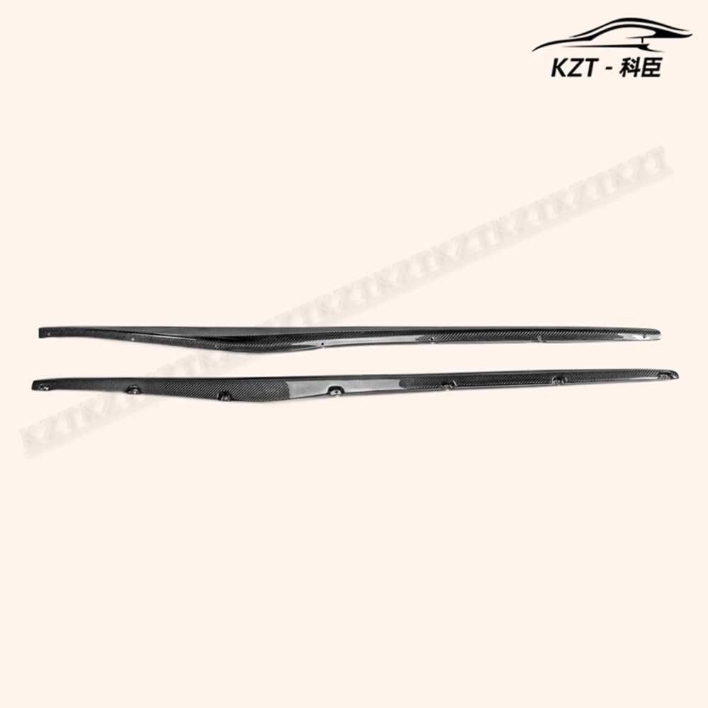 For Nissan 09 Onwards 370Z Z34 Side Skirt Step Extesion Rocker Panels Side Part Carbon Fiber Body Kit Replacement Kazento Carbon Parts 车身侧板 370Z-SSX-STEP-CF