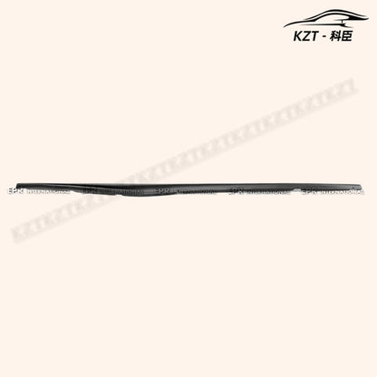 For Nissan 09 Onwards 370Z Z34 Side Skirt Step Extesion Rocker Panels Side Part Fiber Glass Body Kit Replacement