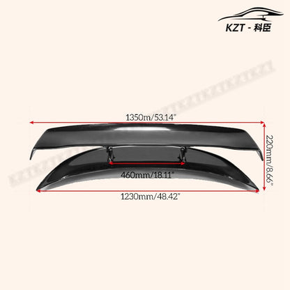 For Nissan 09 Onwards 370Z Z34 Vrs2 Type Rear Spoiler (1360Mm) Fiber Glass Universal Wing For Car Vehicle Body Parts Kits