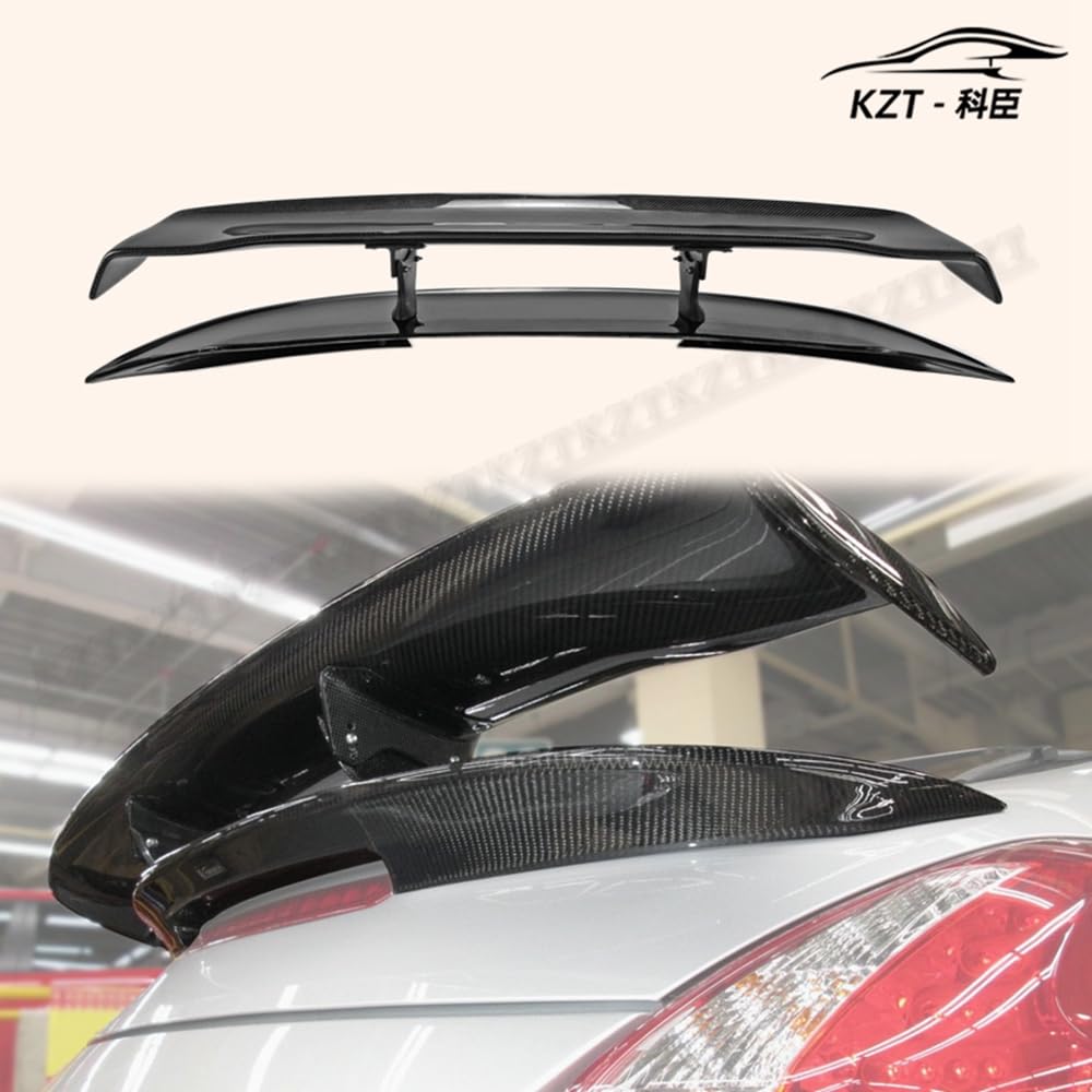 For Nissan 09 Onwards 370Z Z34 Vrs2 Type Rear Spoiler (1360Mm) Partial Carbon Fiber(Blade) Car Vehicle Body Parts Kits