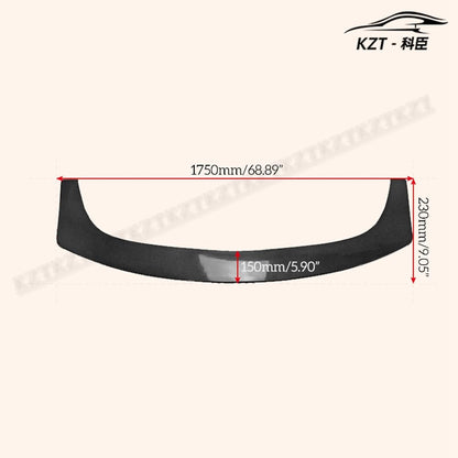 For Nissan 09 Onwards 370Z Z34 Wbs Style Front Bumper Lip Chin Splitter Spoiler Carbon Fiber Body Kits