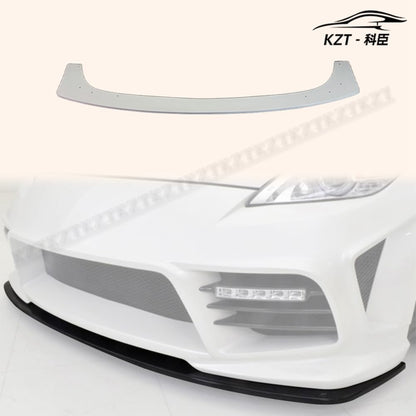 For Nissan 09 Onwards 370Z Z34 Wbs Style Front Bumper Lip Chin Splitter Spoiler Fiber Glass Body Kits Kazento Carbon Parts 车身侧板 370Z-FL-WBS-FRP
