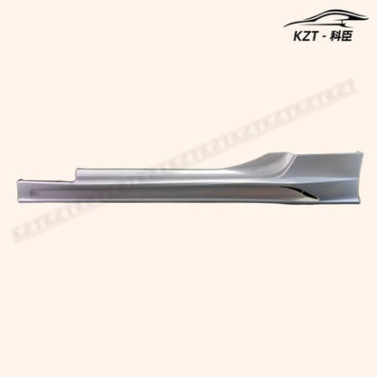 For Nissan 09 Onwards 370Z Z34 Wbs Style Side Skirt Rocker Panels Side Part Fiber Glass Body Kit Replacement