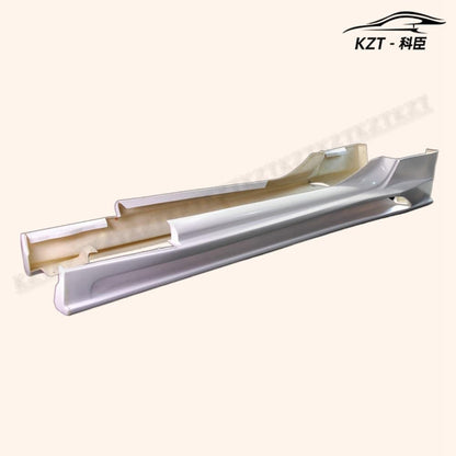 For Nissan 09 Onwards 370Z Z34 Wbs Style Side Skirt Rocker Panels Side Part Fiber Glass Body Kit Replacement
