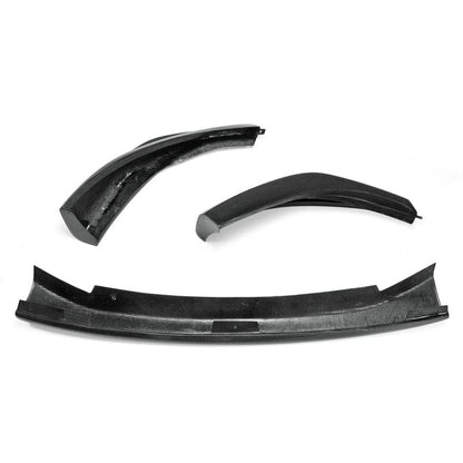 For Nissan 12 Onwards 370Z Z34 Kouki Late Model Jdm Front Bumper Lip 3Pcs (Facelift) Chin Splitter Spoiler Partial Carbon Fiber(Mid Piece) Body Kits Kazento Carbon Parts 车身侧板 Partial Carbon Fiber （Vent Carbon） 370Z-FL-3PCS-LATE-P25