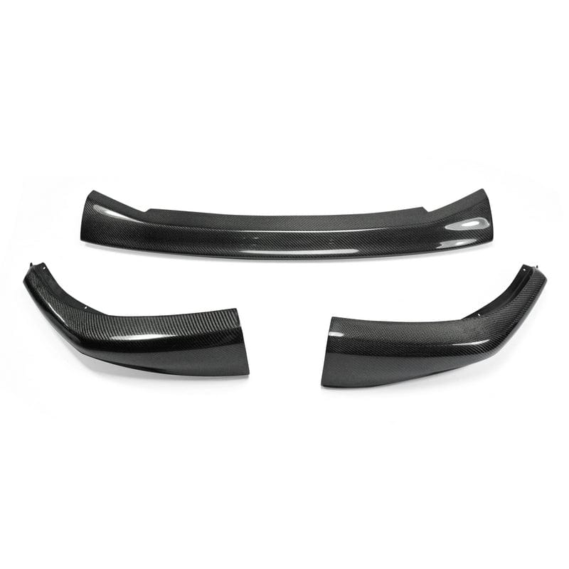 For Nissan 12 Onwards 370Z Z34 Kouki Late Model Jdm Front Bumper Lip Chin Splitter Spoiler 3Pcs (Facelift) Carbon Fiber Body Kits Kazento Carbon Parts 车身侧板 Carbon Fiber 370Z-FL-3PCS-LATE-CF