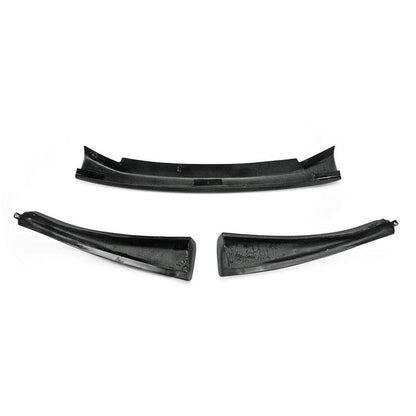 For Nissan 12 Onwards 370Z Z34 Kouki Late Model Jdm Front Bumper Lip Chin Splitter Spoiler 3Pcs (Facelift) Carbon Fiber Body Kits