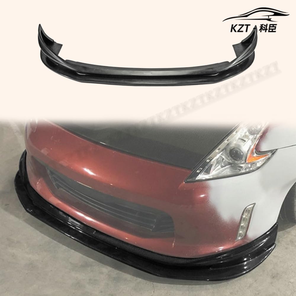 For Nissan 12 Onwards 370Z Z34 Kouki Late Model Vrs Style Style Front Bumper Lip (Facelift) Chin Splitter Spoiler Fiber Glass Body Kits Kazento Carbon Parts 车身侧板 370Z-FL-VA-LA-FRP