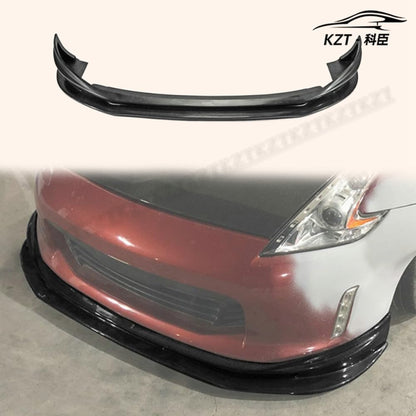 For Nissan 12 Onwards 370Z Z34 Kouki Late Model Vrs Style Style Front Bumper Lip (Facelift) Chin Splitter Spoiler Fiber Glass Body Kits Kazento Carbon Parts 车身侧板 370Z-FL-VA-LA-FRP