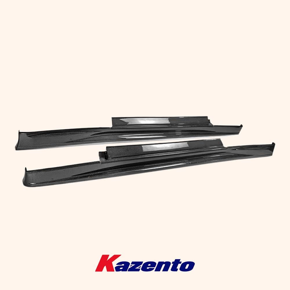 For Nissan 2012 On R35 Nis Style Side Skirt Rocker Panels Side Part Carbon Fiber Body Kit Replacement Kazento Carbon Parts 车身侧板 R35-SS-NIS-12ON-CF