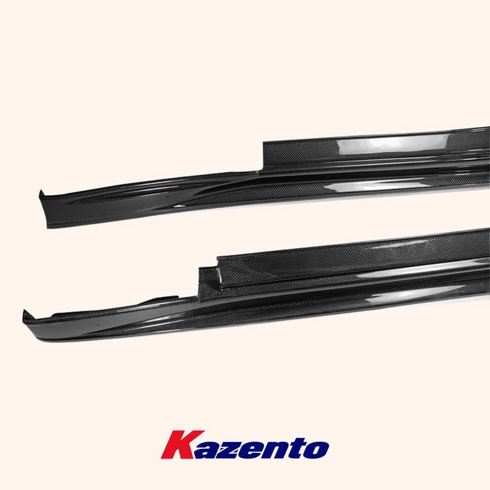 For Nissan 2012 On R35 Nis Style Side Skirt Rocker Panels Side Part Carbon Fiber Body Kit Replacement Kazento Carbon Parts 车身侧板 R35-SS-NIS-12ON-CF