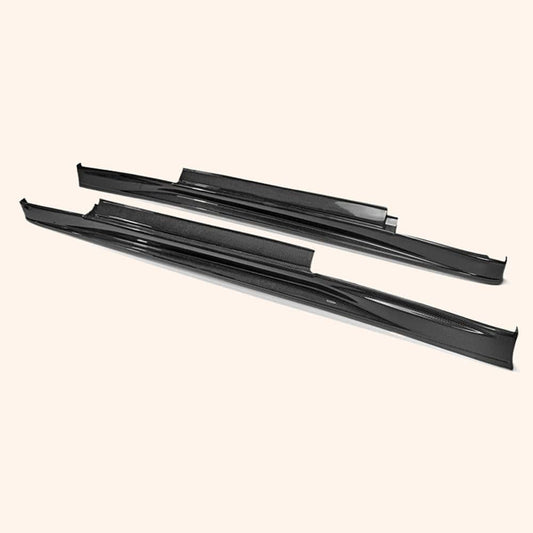For Nissan 2012 On R35 Nis Style Side Skirt Rocker Panels Side Part Carbon Fiber Body Kit Replacement