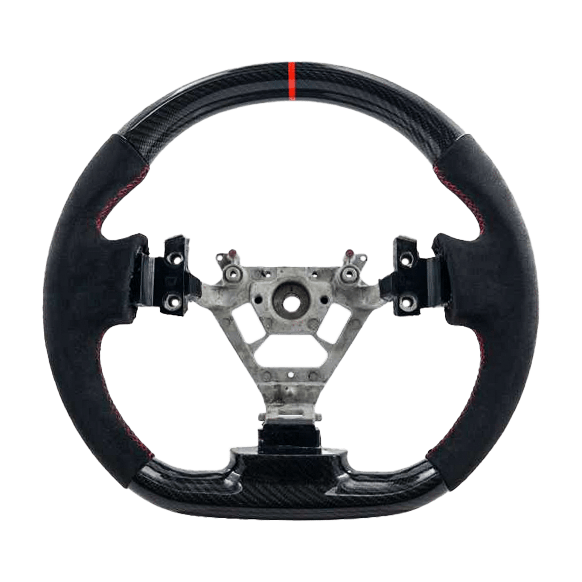 For Nissan 350Z 02-08 Coupe Roaster Carbon D Style Steering Wheel Replacement Kazento Carbon Parts Carbon Fiber 350Z-STEERING-D-CF