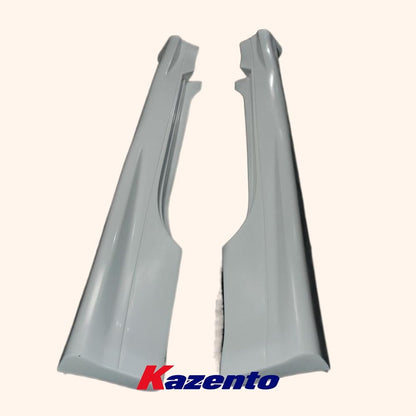 For Nissan 350Z Nis Version 1 Side Skirts Rocker Panels Side Part Fiber Glass Body Kit Replacement