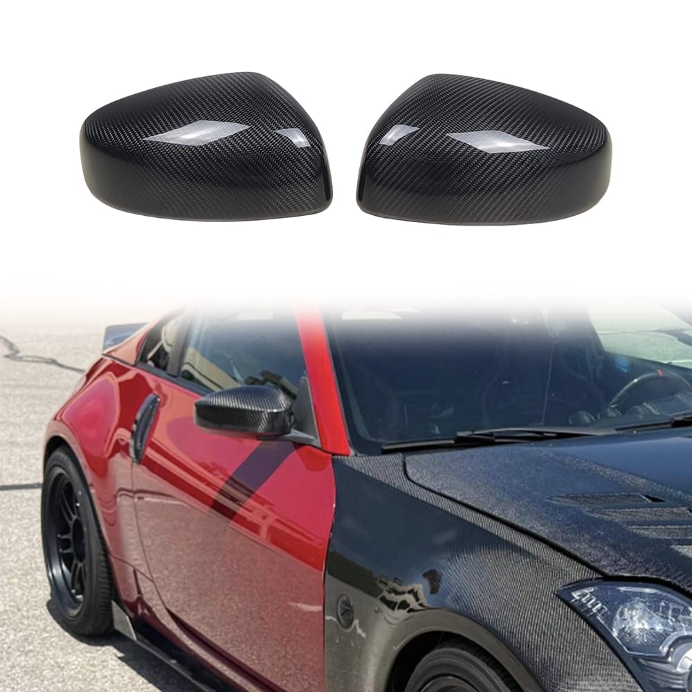 For Nissan Fairlady Z Z34 370Z Coupe Rear Mirror Cover 2009-2020
