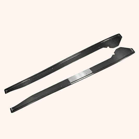 For Nissan Gtr R35 2013 Ver Vrs Style Side Skirt Under Board Rocker Panels Side Part Carbon Fiber Body Kit Replacement