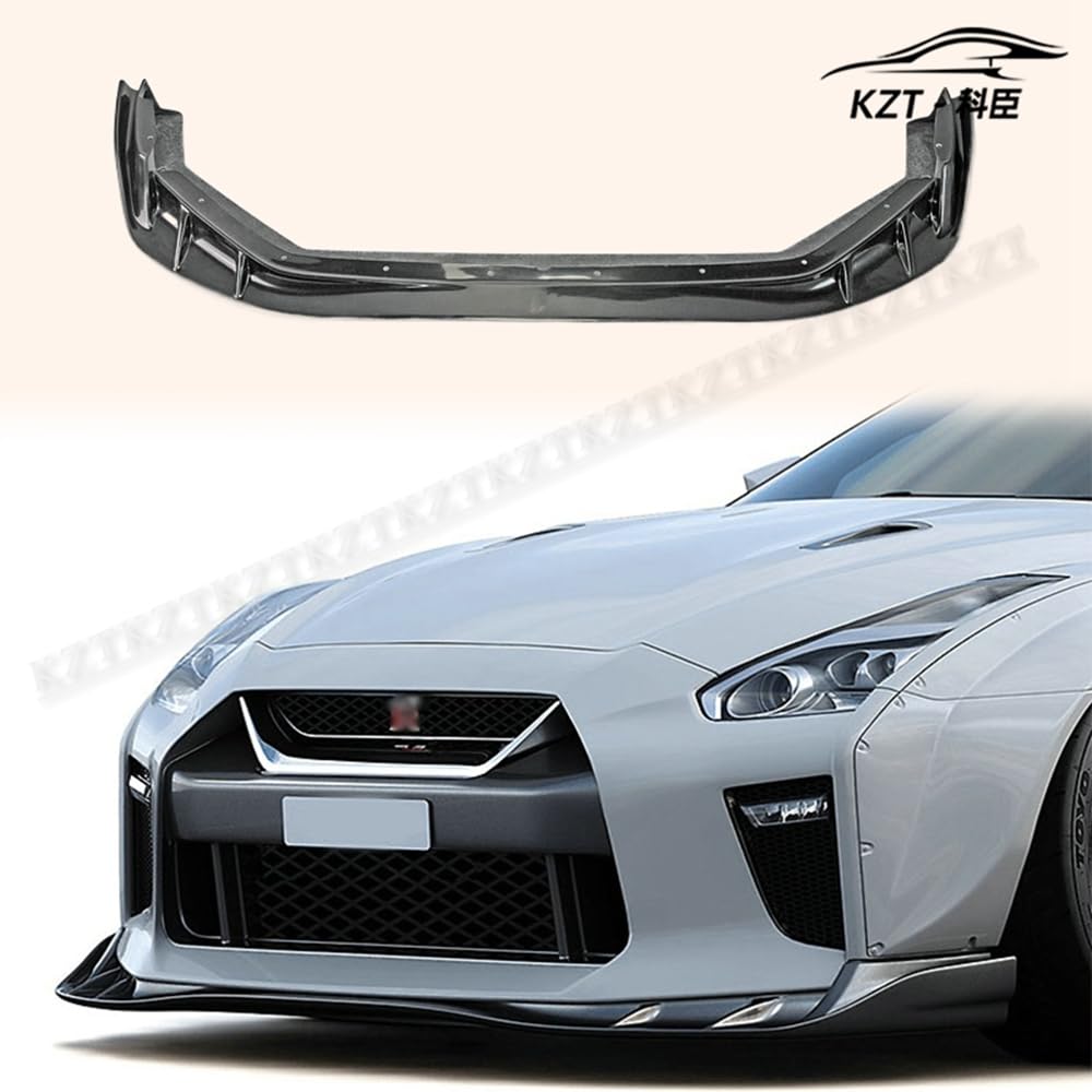 For Nissan Gtr R35 2017 My17 Grd Type Wide Body Front Bumper Lip Chin Splitter Spoiler Fiber Glass Body Kits Kazento Carbon Parts 车身侧板 R35-FL-GRD-FRP