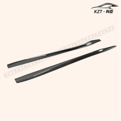 For Nissan Gtr R35 2017 My17 Vrs Style Side Skirt Extension Rocker Panels Side Part Carbon Fiber Body Kit Replacement Kazento Carbon Parts 车身侧板 R35-SSX-VRS-17-CF