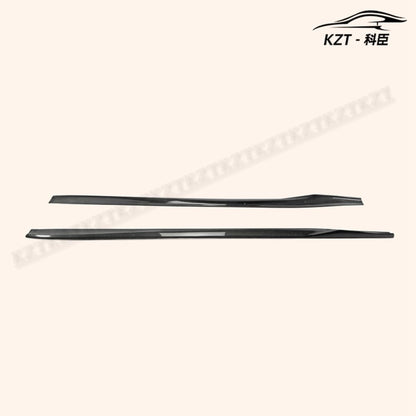 For Nissan Gtr R35 2017 My17 Vrs Style Side Skirt Extension Rocker Panels Side Part Carbon Fiber Body Kit Replacement