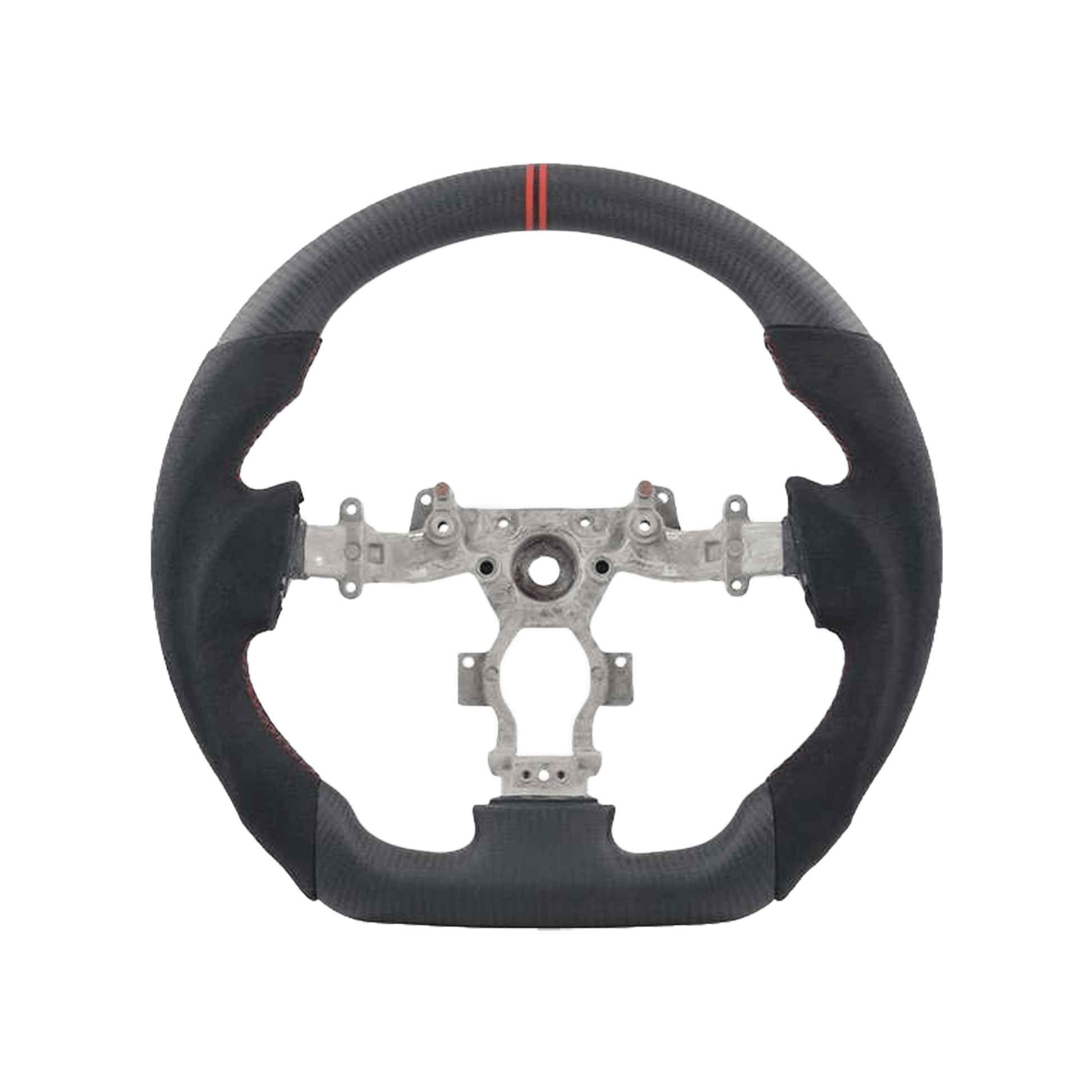 For Nissan GTR R35 CBA DBA 07-16 Matte Carbon D Style Steering Wheel Replacement Kazento Carbon Parts Carbon Fiber R350716-STEERING-D-MCF
