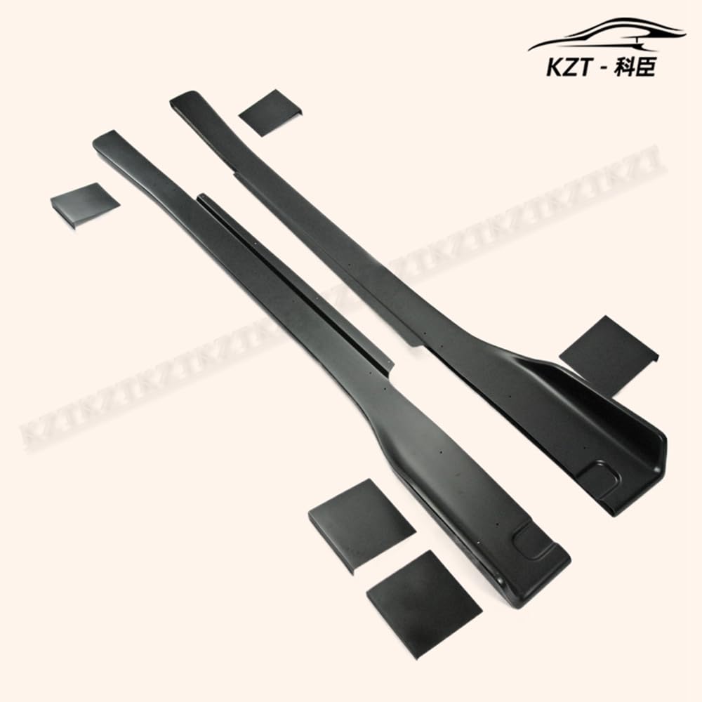 For Nissan Gtr R35 Cba Dba Lbv2 Style Side Skirts With 6Pcs Panels Rocker Panels Side Part Fiber Glass Body Kit Replacement\ Kazento Carbon Parts 车身侧板 R35-SSD-LB-V2-FRP