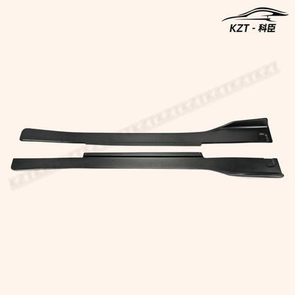 For Nissan Gtr R35 Cba Dba Lbv2 Style Side Skirts With 6Pcs Panels Rocker Panels Side Part Fiber Glass Body Kit Replacement\ Kazento Carbon Parts 车身侧板 R35-SSD-LB-V2-FRP