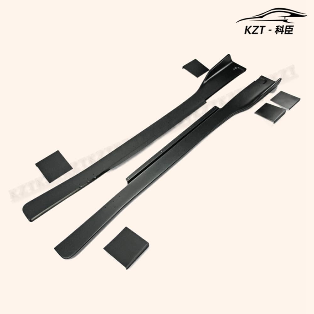 For Nissan Gtr R35 Cba Dba Lbv2 Style Side Skirts With 6Pcs Panels Rocker Panels Side Part Fiber Glass Body Kit Replacement\ Kazento Carbon Parts 车身侧板 R35-SSD-LB-V2-FRP