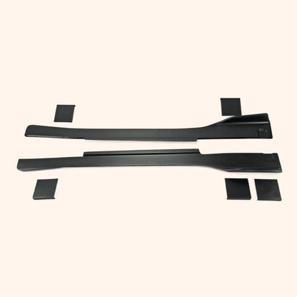 For Nissan Gtr R35 Cba Dba Lbv2 Style Side Skirts With 6Pcs Panels Rocker Panels Side Part Fiber Glass Body Kit Replacement\ Kazento Carbon Parts 车身侧板 R35-SSD-LB-V2-FRP