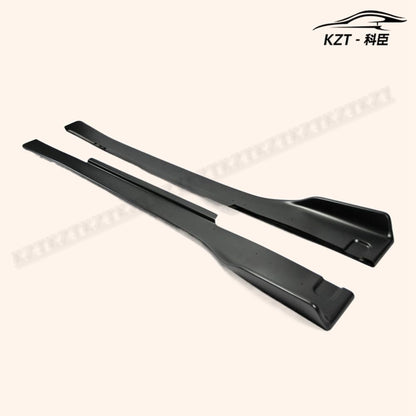 For Nissan Gtr R35 Cba Dba Lbv2 Style Side Skirts With 6Pcs Panels Rocker Panels Side Part Fiber Glass Body Kit Replacement\ Kazento Carbon Parts 车身侧板 R35-SSD-LB-V2-FRP