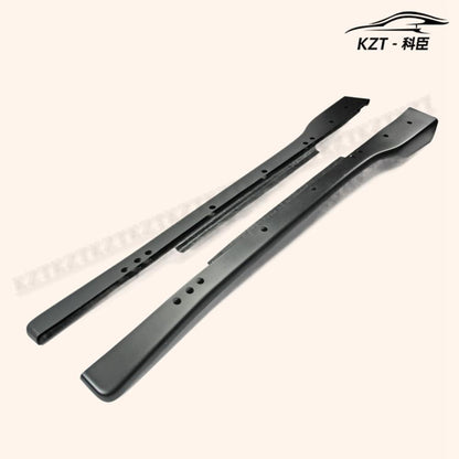 For Nissan Gtr R35 Cba Dba Lbv2 Style Side Skirts With 6Pcs Panels Rocker Panels Side Part Fiber Glass Body Kit Replacement\ Kazento Carbon Parts 车身侧板 R35-SSD-LB-V2-FRP
