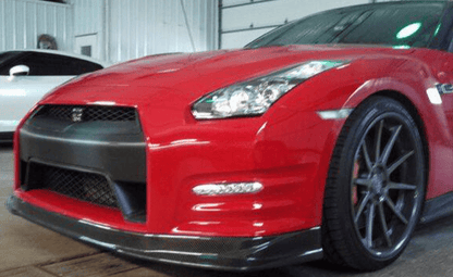 For Nissan GTR R35 DBA K Style Front Bumper Lip 2012-2016