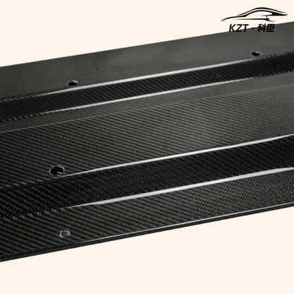 For Nissan Gtr R35 Vrs Style Side Skirt Under Board(For Oem Side Skirt) Rocker Panels Side Part Carbon Fiber Body Kit Replacement Kazento Carbon Parts 车身侧板 R35-SSX-VA-OESKIRT-CF
