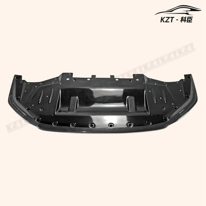 For Nissan My17 R35 Gtr Ts Style Front Diffuser Bumper Lip(Only Use With Ts Style Front Bumper) Chin Splitter Spoiler Carbon Fiber Body Kits Kazento Carbon Parts 车身侧板 R35-FL-TS-17-CF