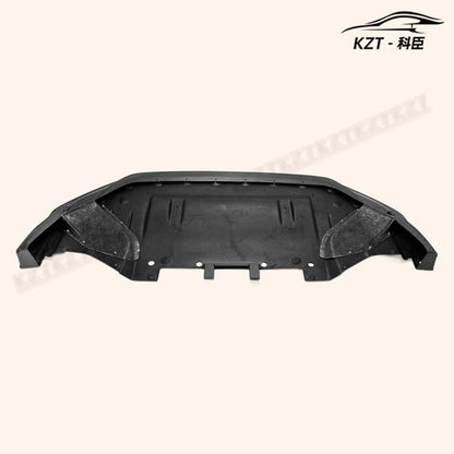 For Nissan My17 R35 Gtr Ts Style Front Diffuser Bumper Lip(Only Use With Ts Style Front Bumper) Chin Splitter Spoiler Carbon Fiber Body Kits Kazento Carbon Parts 车身侧板 R35-FL-TS-17-CF