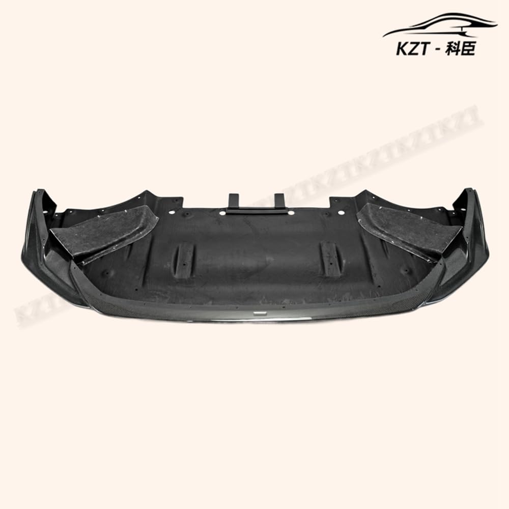For Nissan My17 R35 Gtr Ts Style Front Diffuser Bumper Lip(Only Use With Ts Style Front Bumper) Chin Splitter Spoiler Carbon Fiber Body Kits Kazento Carbon Parts 车身侧板 R35-FL-TS-17-CF
