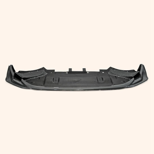 For Nissan My17 R35 Gtr Ts Style Front Diffuser Bumper Lip(Only Use With Ts Style Front Bumper) Chin Splitter Spoiler Carbon Fiber Body Kits Kazento Carbon Parts 车身侧板 R35-FL-TS-17-CF