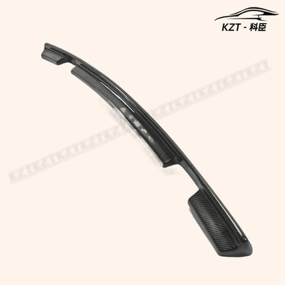 For Nissan R34 Gtr Ni Style Rear Lip Spoiler Frp (Can Fit With The Gtr High Level Spoiler) Carbon Fiber Car Body Parts Kits Kazento Carbon Parts 车身侧板 R34-RS-NI-YA-CF