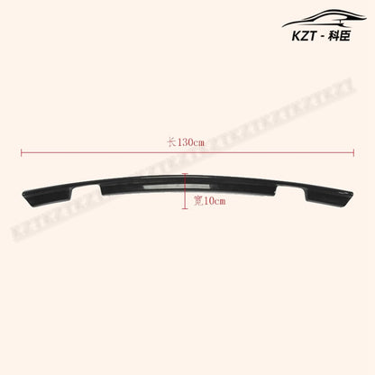 For Nissan R34 Gtr Ni Style Rear Lip Spoiler Frp (Can Fit With The Gtr High Level Spoiler) Fiber Glass Universal Wing For Car Vehicle Body Parts Kits Kazento Carbon Parts 车身侧板 R34-RS-NI-YA-FRP