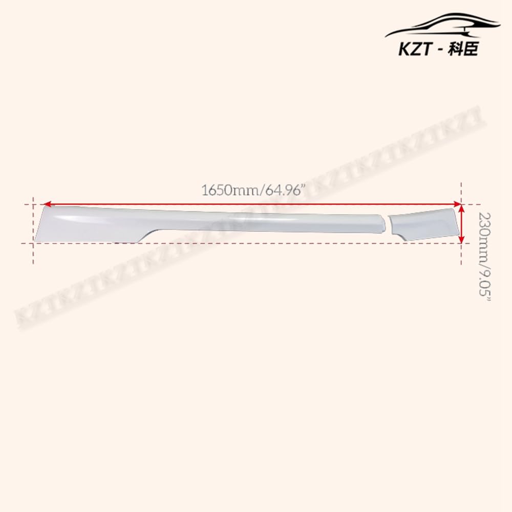 For Nissan R34 Gtt Gtr Conversion Kit Oe Side Skirt 2Pcs (Can Only Fitted With Conversion Front & Rear Fender) Rocker Panels Side Part Fiber Glass Body Kit Replacement Kazento Carbon Parts 车身侧板 R34-SS-OE-CON-FRP