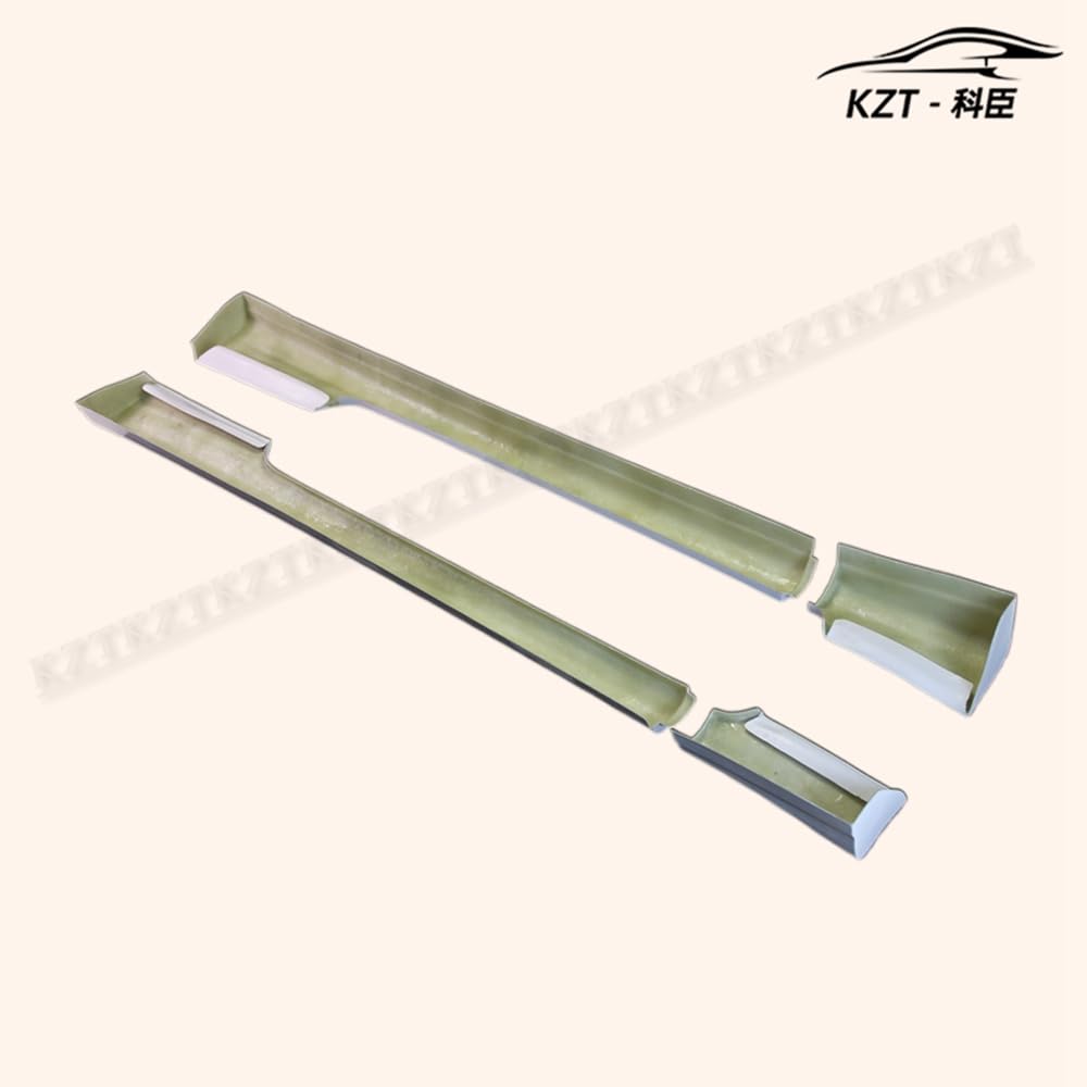 For Nissan R34 Gtt Gtr Conversion Kit Oe Side Skirt 2Pcs (Can Only Fitted With Conversion Front & Rear Fender) Rocker Panels Side Part Fiber Glass Body Kit Replacement Kazento Carbon Parts 车身侧板 R34-SS-OE-CON-FRP