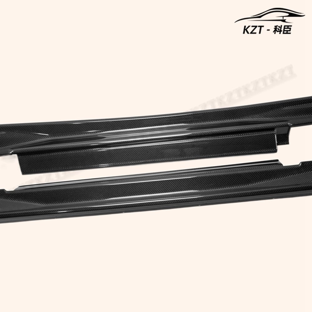 For Nissan R35 Gtr 08-17 Ts17 Style Side Skirt Rocker Panels Side Part Carbon Fiber Body Kit Replacement
