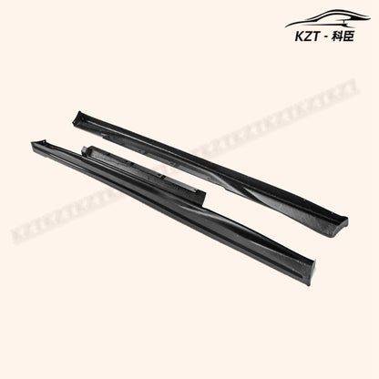 For Nissan R35 Gtr 08-17 Ts17 Style Side Skirt Rocker Panels Side Part Carbon Fiber Body Kit Replacement