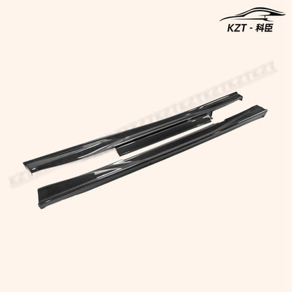 For Nissan R35 Gtr 08-17 Ts17 Style Side Skirt Rocker Panels Side Part Carbon Fiber Body Kit Replacement