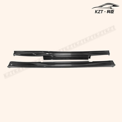 For Nissan R35 Gtr 08-17 Ts17 Style Side Skirt Rocker Panels Side Part Carbon Fiber Body Kit Replacement